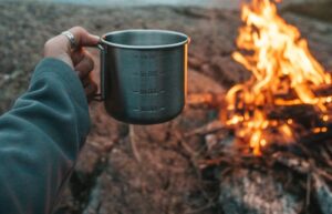 Camping cooking cup
