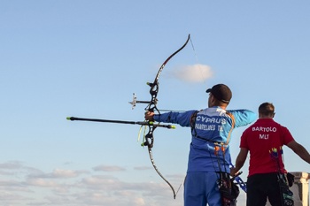 Olympic archery equipment