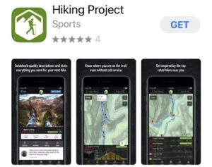 Hiking Project app.