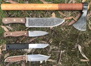 Bushcraft and survival knives.