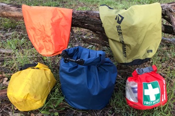Bushcraft survival uses dry bag