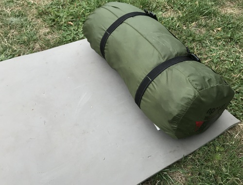 Pillow, imrovised for camping.