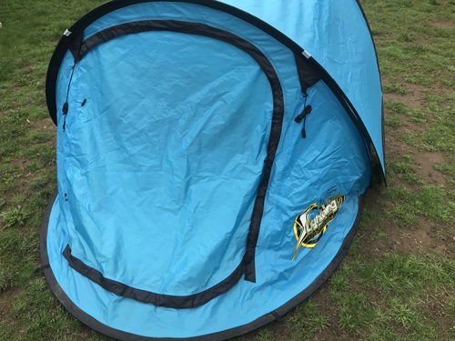 pop up tent set up