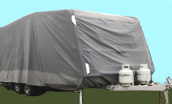 Travel trailer covers